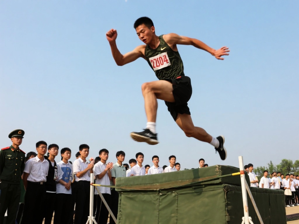 “中招体育考试圆满结束，完美表现再创辉煌成绩”