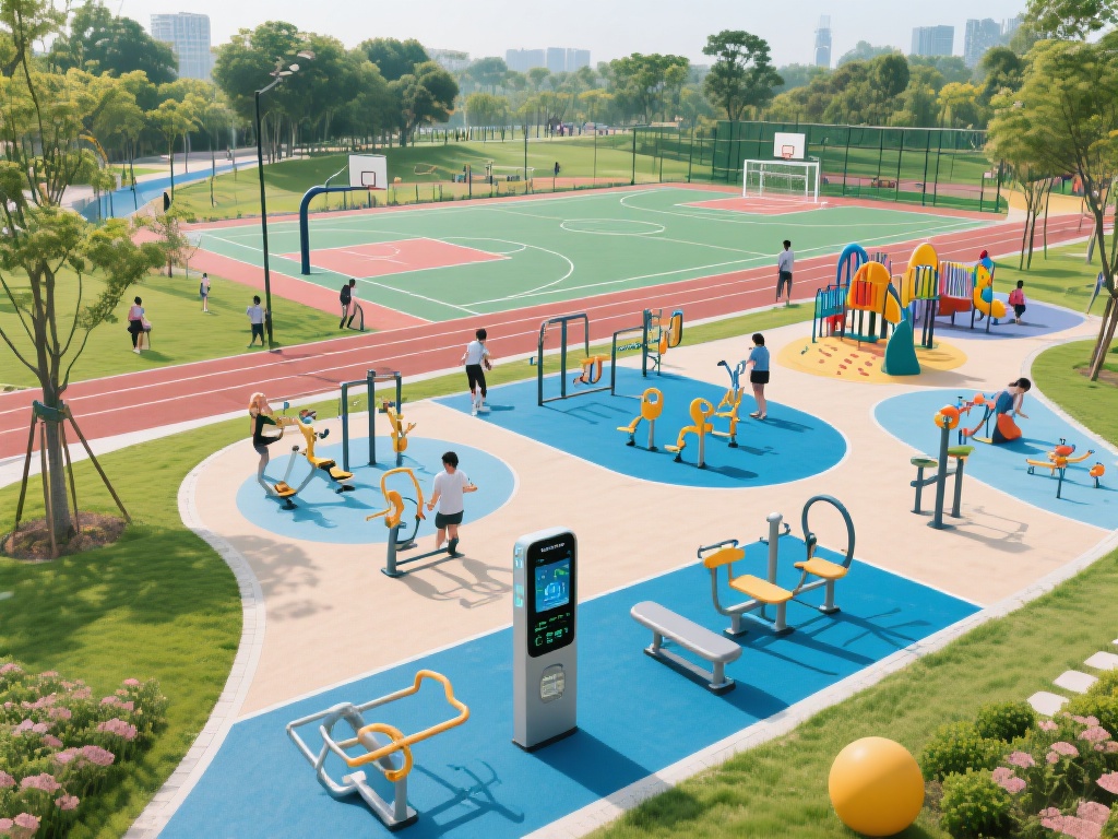 打造全民健身新地标：体育公园焕新升级呈现