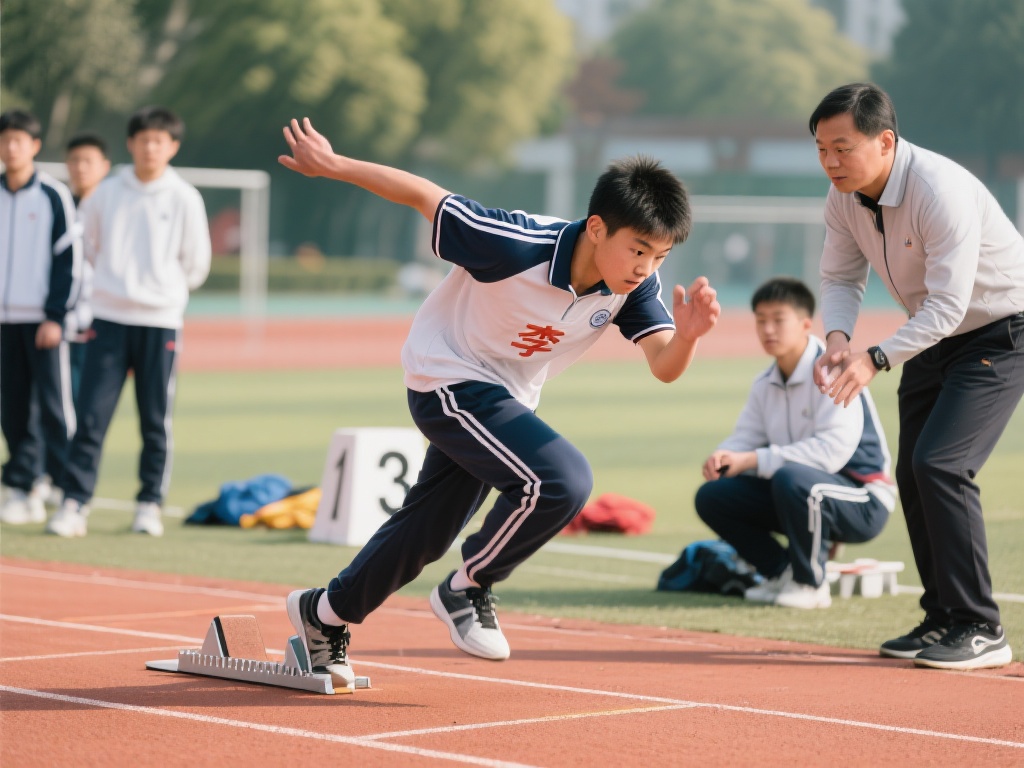 2023年体育中考圆满落幕:青春激扬挥汗赛场,共筑辉煌梦想 例如,某位初三学生李明在体育中考前两个月,因为起跑