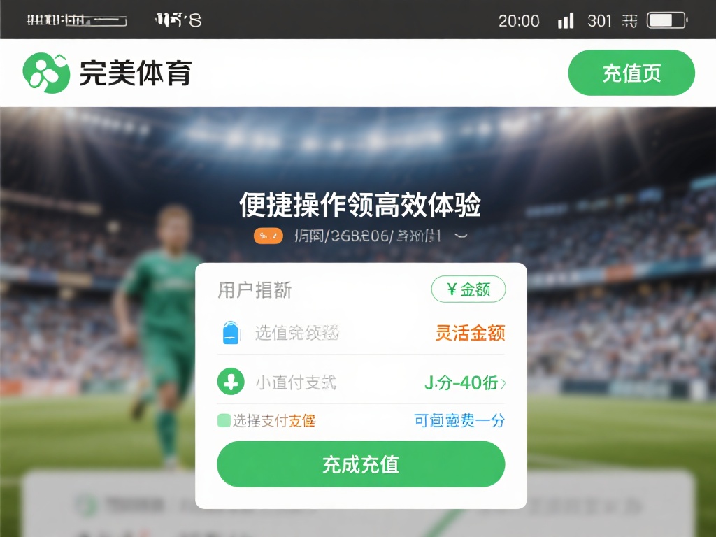 完美体育充值攻略：轻松便捷畅享运动激情