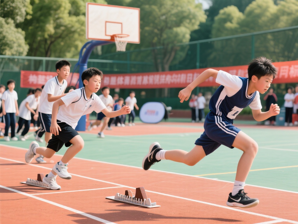 在构建体育教学体系时，首先要明确教育目标。例如，有