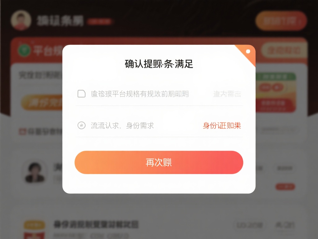 确认提现条件是否满足
核实是否已完成平台规定的所