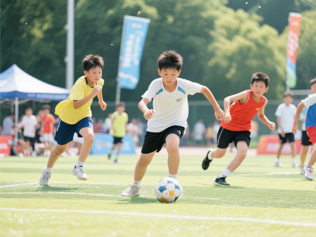 炎炎夏日中，体育运动是青少年释放压力与能量的绝佳选