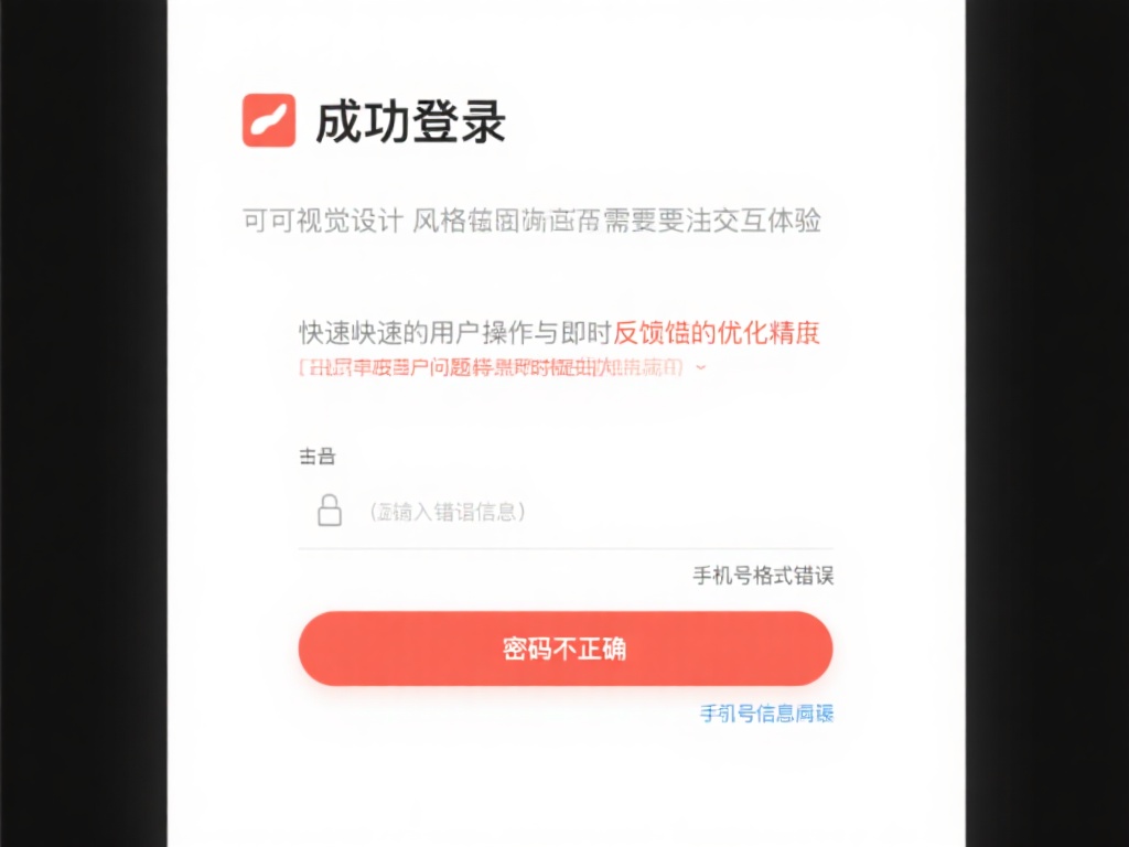 一个成功的登录界面不仅在视觉设计上下功夫，更需要关