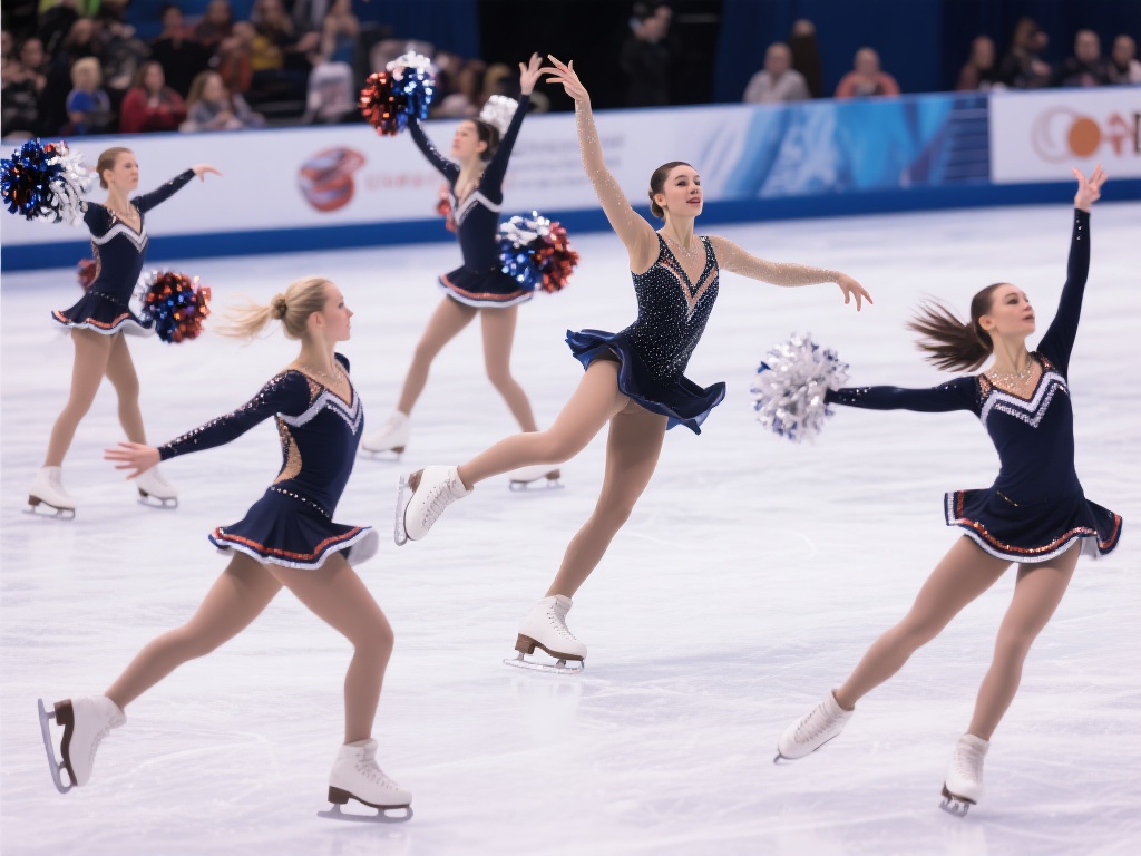 在某些体育项目中，舞蹈的元素被广泛地融入，尤其是在